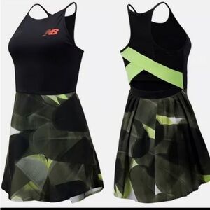 New Balance Women's Tournament tennis dress - black - XS